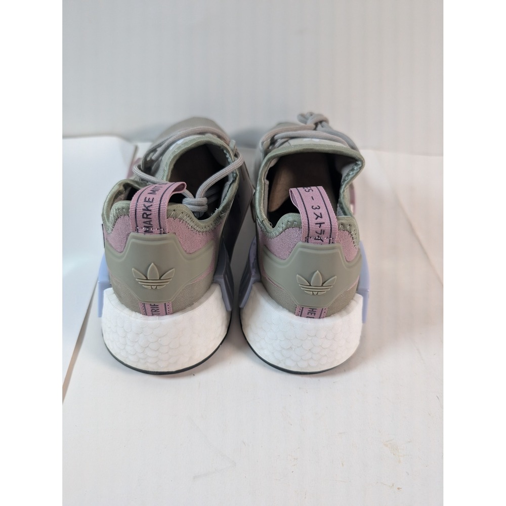 Adidas NMD R1 W GY8538 Light Gray Pink Womens Running Lifestyle Shoes 5.5 - Picture 4 of 10